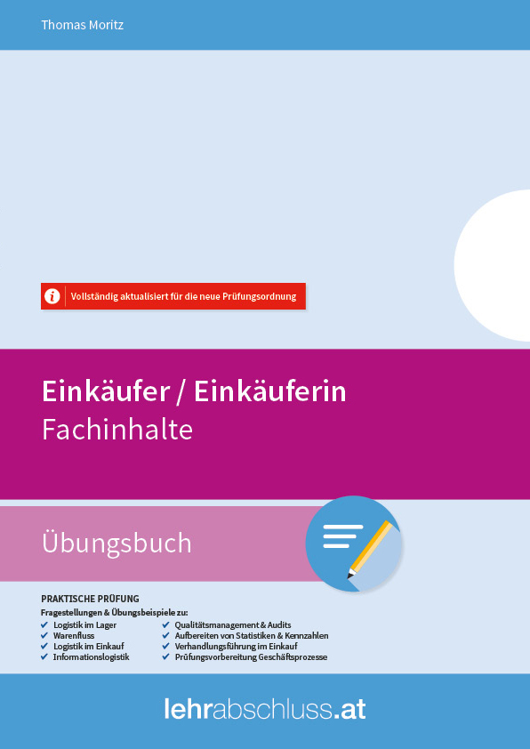 Kombi - Einkäufer/-in - Fachinhalte Übungsbuch