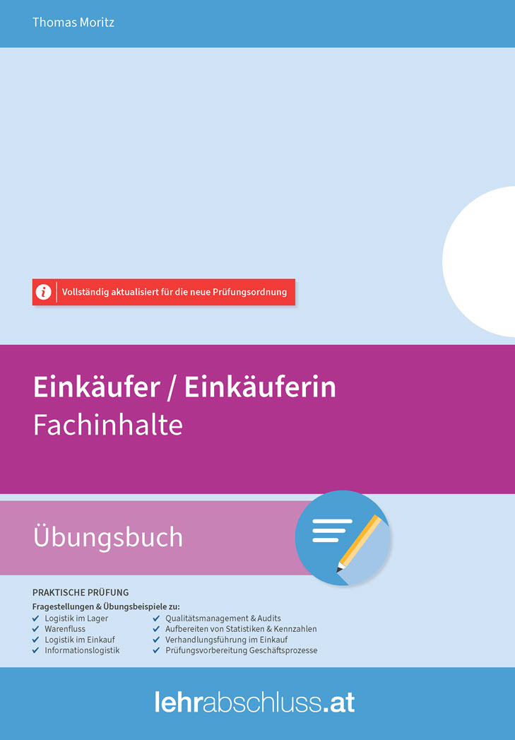 Einkäufer/Einkäuferin - Fachinhalte Übungsbuch